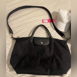Longchamp Le Pliage neo top handle bag with crossbody/shoulder strap